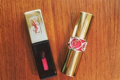 ysl12号直男斩说的唇釉还是圆管？ysl12号口红试色对比